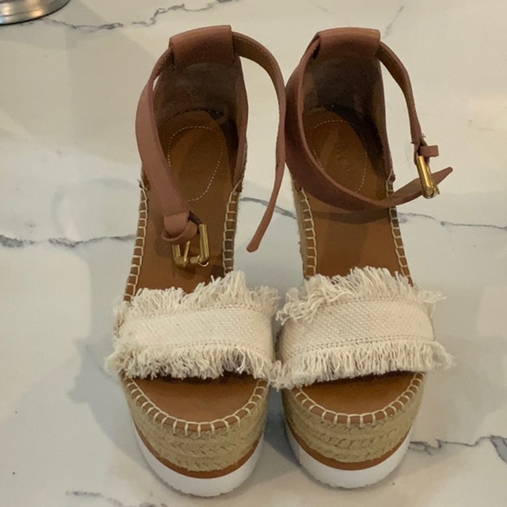 See by Chloe Frayed Wedge